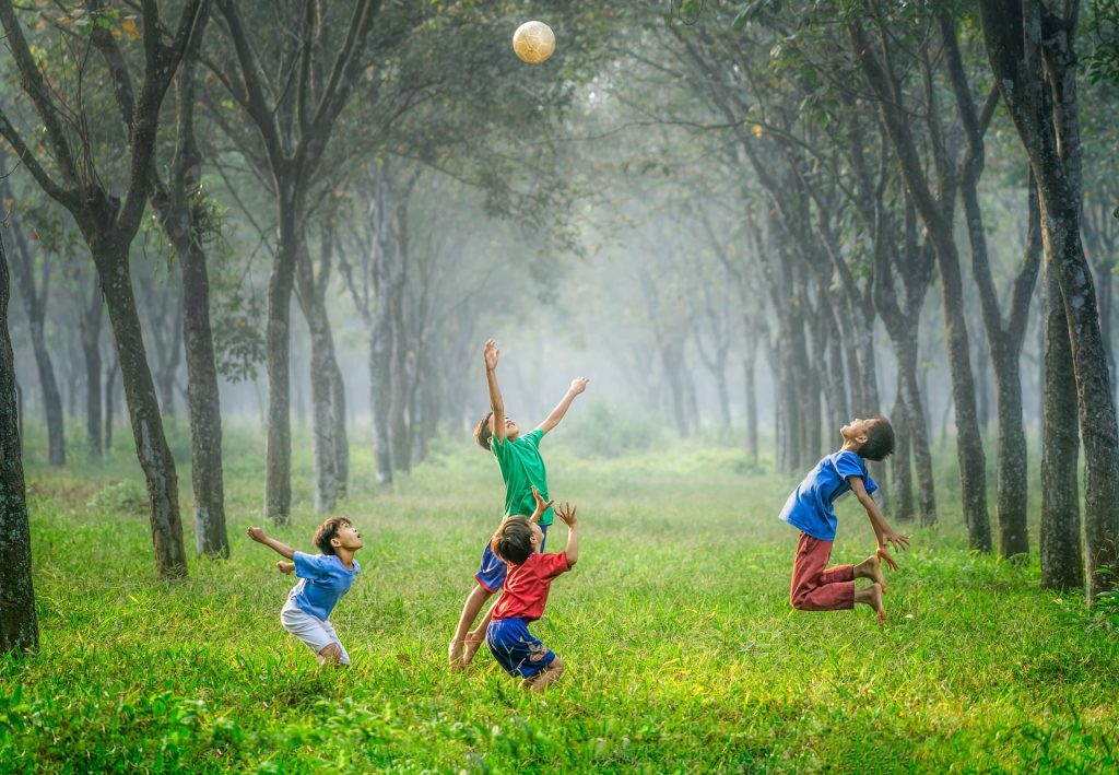 outdoor playground set