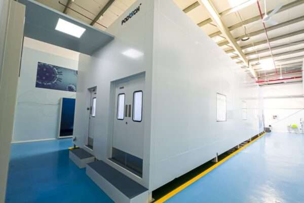 prefabricated cleanroom pods