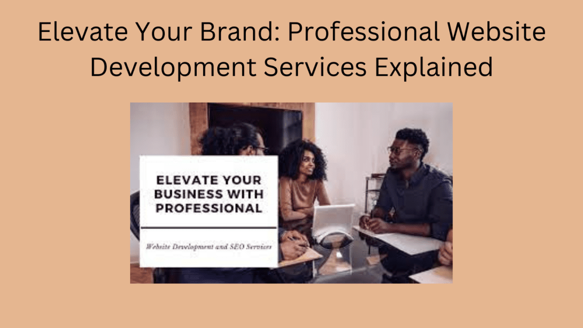 elevate brand website development