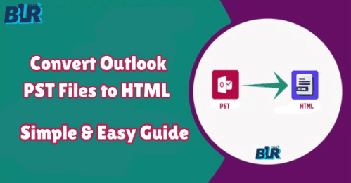 converting pst to html file format
