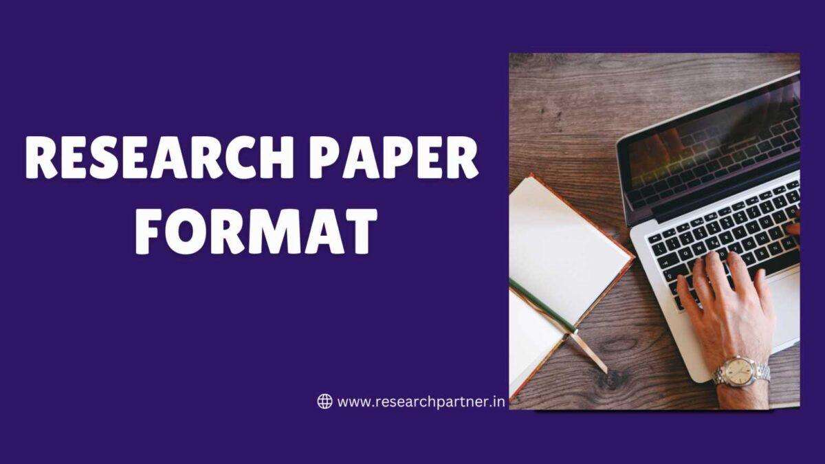 research paper format