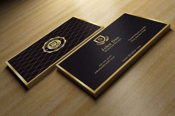 luxury business cards