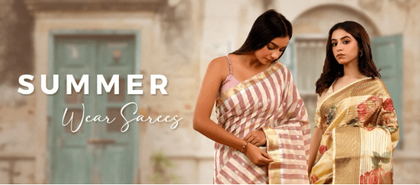 summer wear sarees