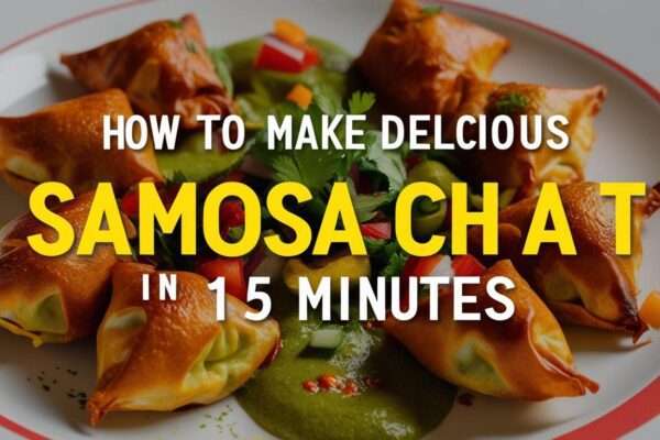 Samosa Chaat Recipe